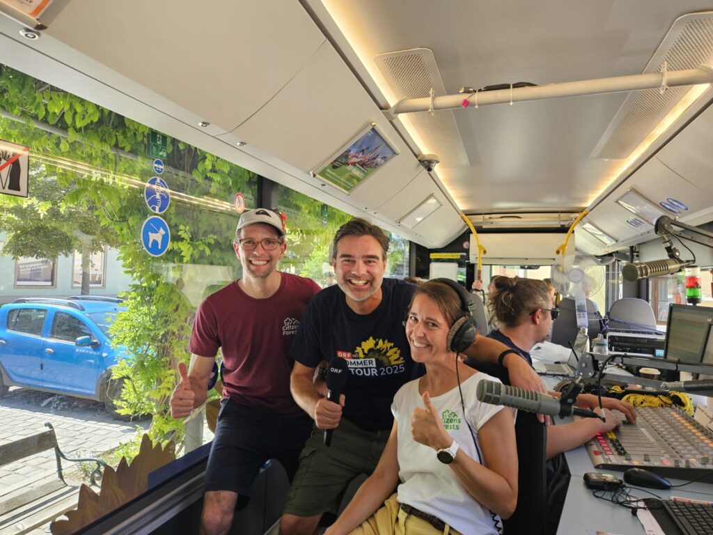 Citizens Forests bei der ORF Radio NÖ Sommertour